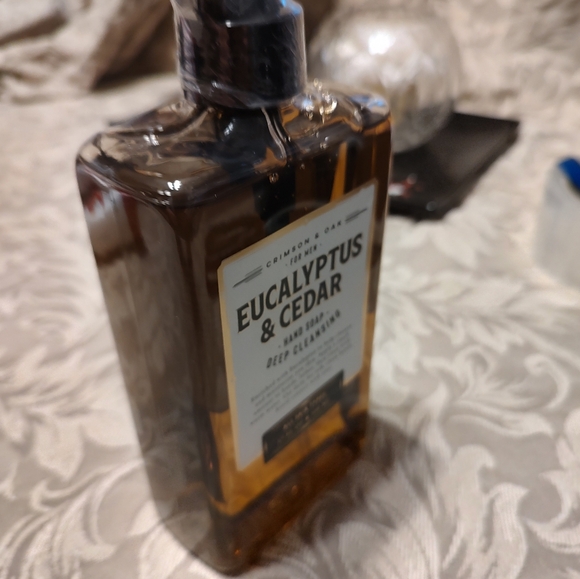 🍂 NIP Men's Eucalyptus & Cedar Body Prescriptions Men's Hand Soap - Large 17 Oz - Picture 8 of 11